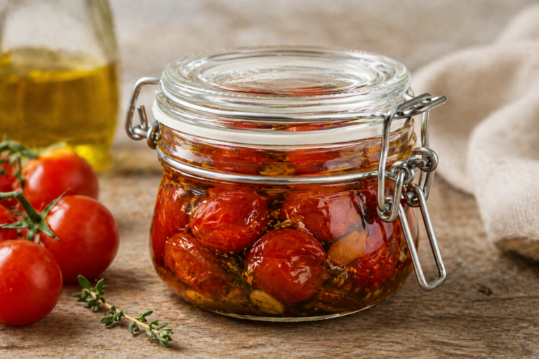 Confit de tomate cereja
