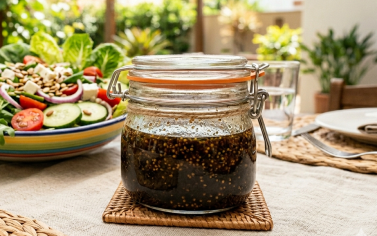 Molho balsâmico para salada